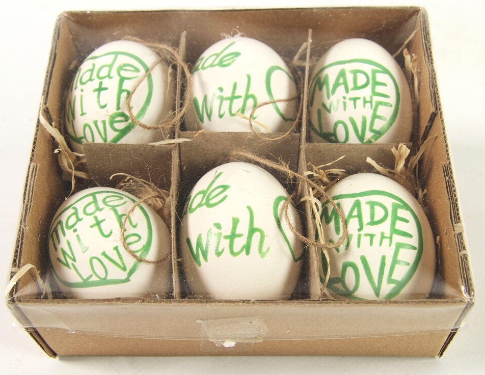 Velikonoční vajíčka sada 6 ks