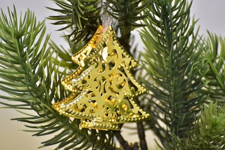 Vánoční osvětlení - stromeček 160 cm, zlatý