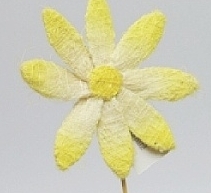 Květina ze sisalu 46 cm