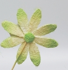 Květina ze sisalu 46 cm
