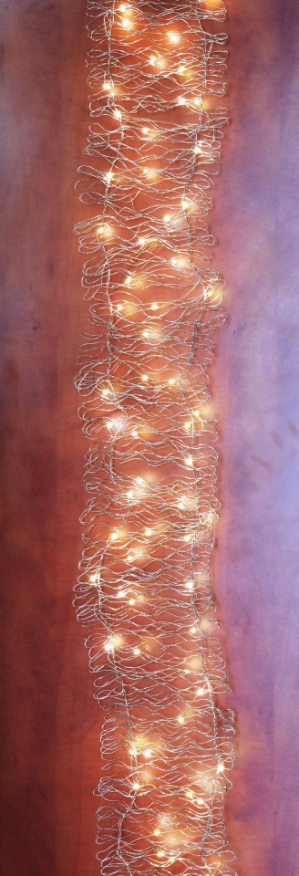 Světelná girlanda Nesta silver, 200 cm