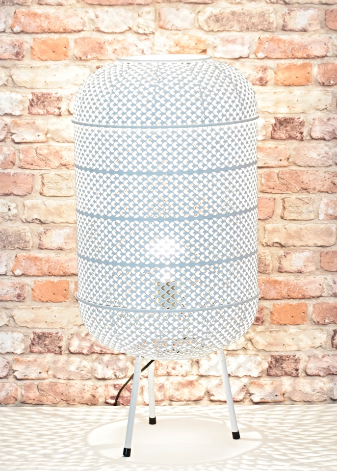 Zinková lampa Nova S, bílá