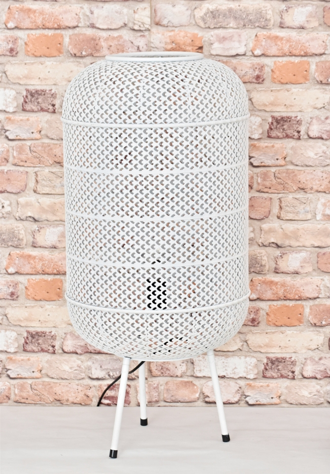 Zinková lampa Nova S, bílá