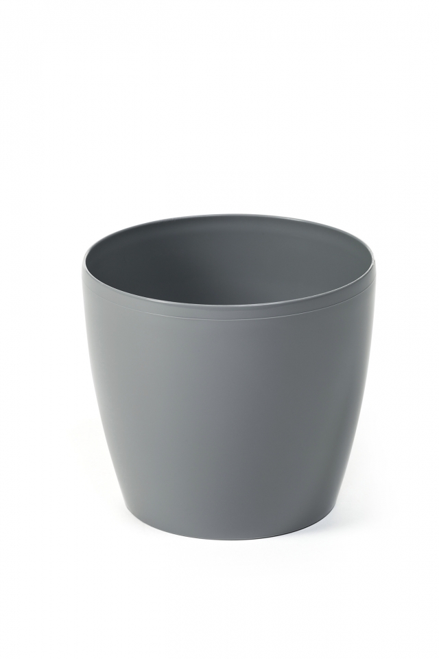 Plastový květináč Magnolia 180 mm, šedý