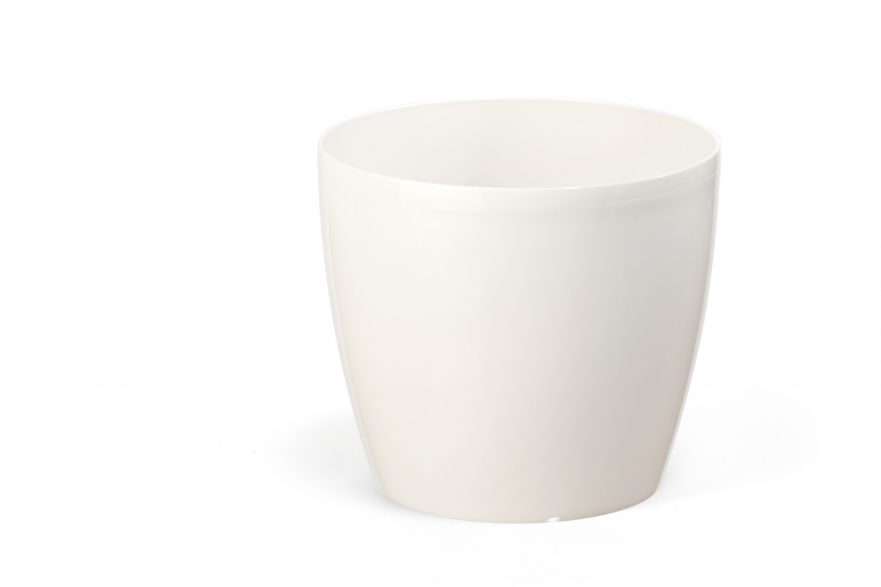 Plastový květináč Magnolia 300 mm, krémový