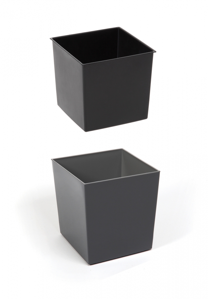 Plastový květináč Juka 300x300 mm, krémový