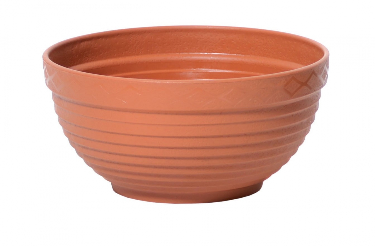 Květináč mísa 13 cm terakota