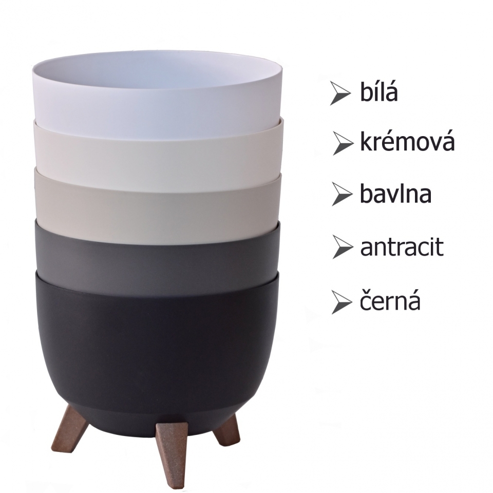 Plastová mísa Roma 470 mmm, krémová