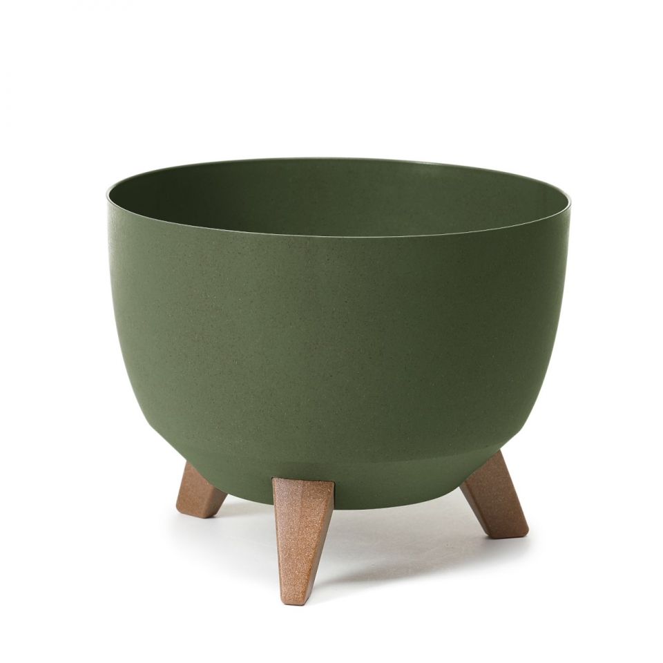 Plastová mísa Roma ECO 470 mm, zelená lesní