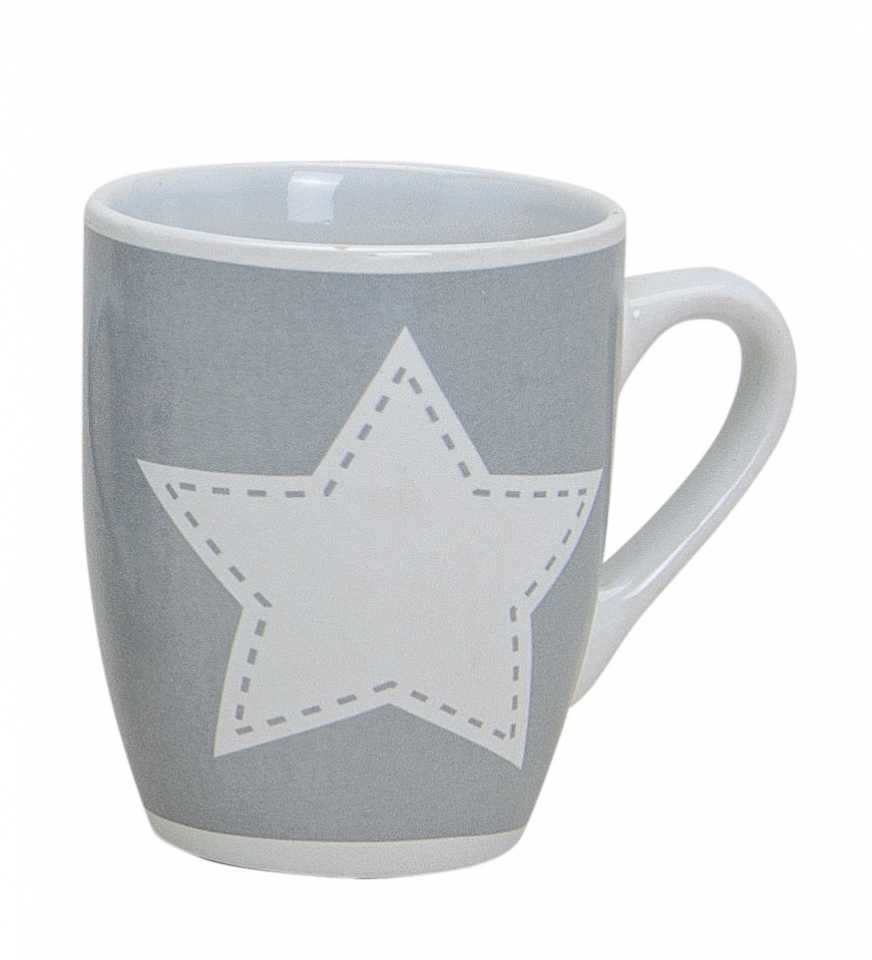 Hrnek bílá hvězda 250 ml