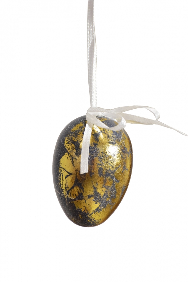 Plastová vajíčka na zavěšení, s/24, 4 cm