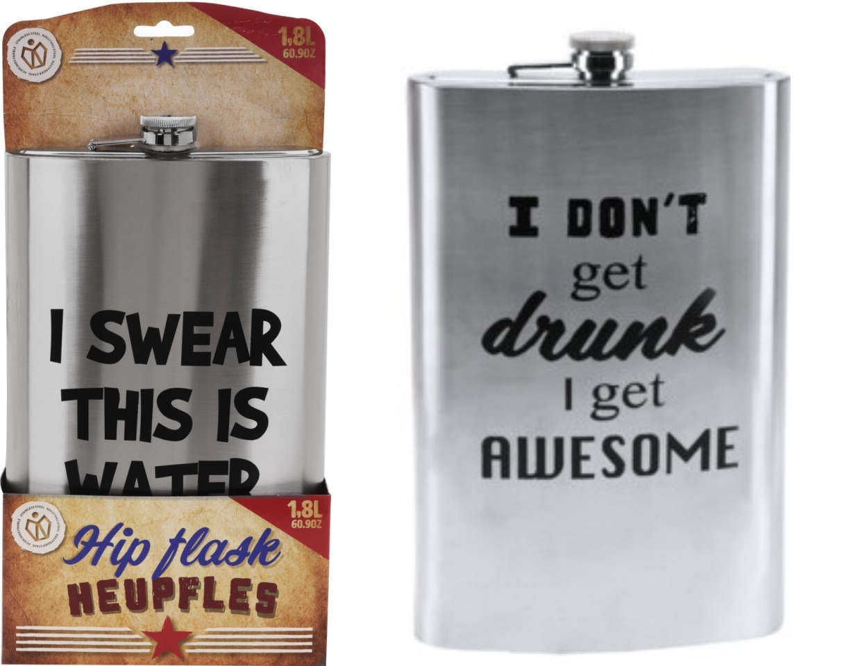 Placatka na alkohol 1,8 l s textem