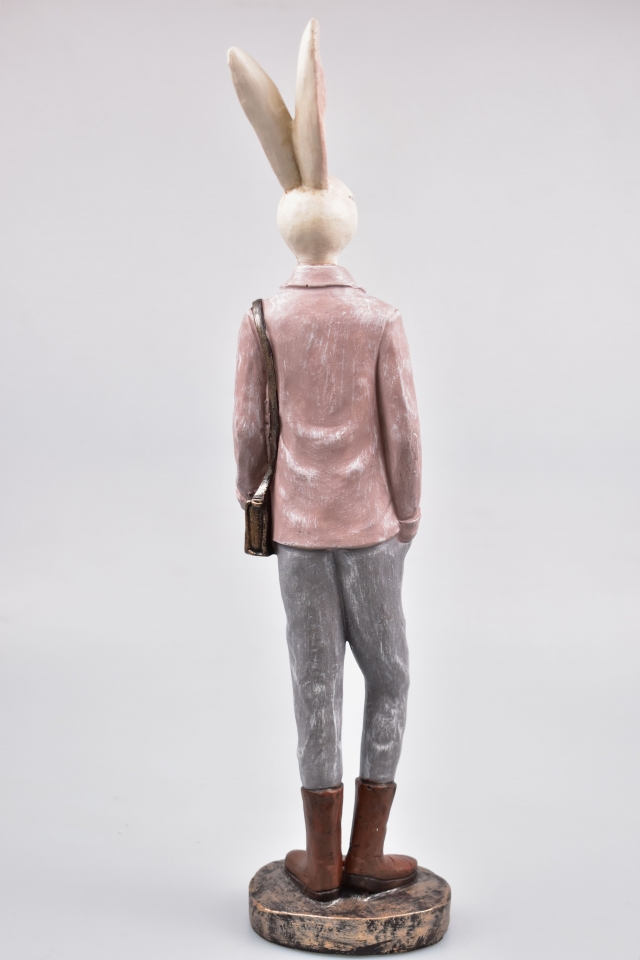 Králík s taškou 40x9x9 cm