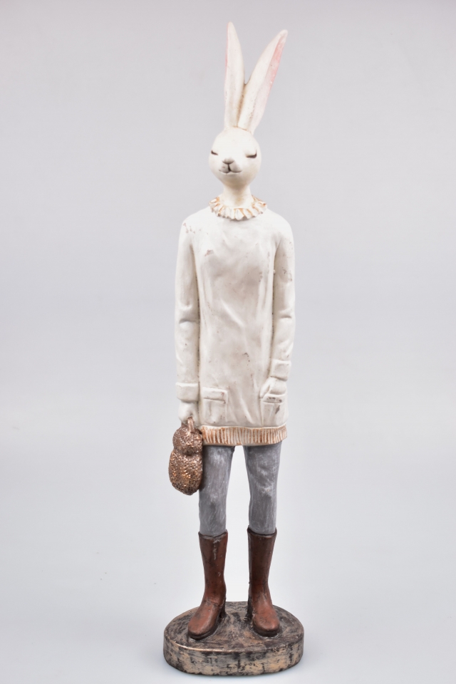 Králík s kabelkou 40x9x9 cm