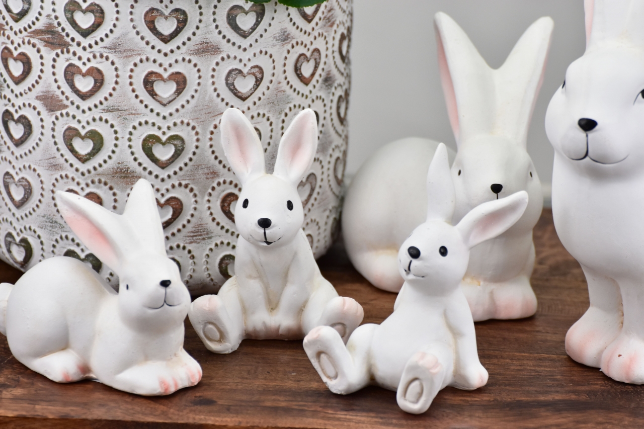 Velikonoční králík Kevin, 21,5x15x14 cm