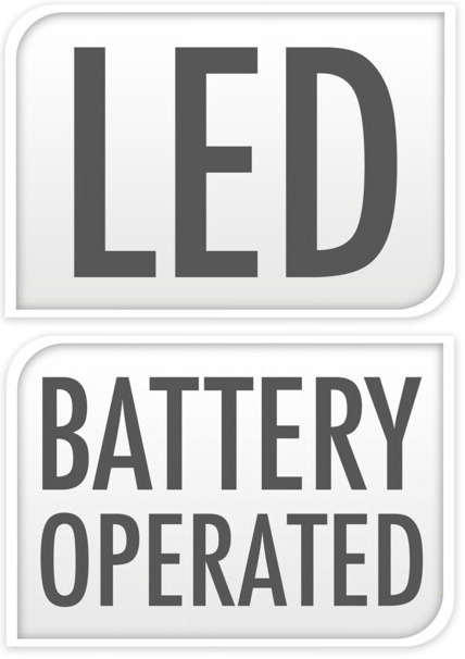 LED věnec zlatý 40 cm