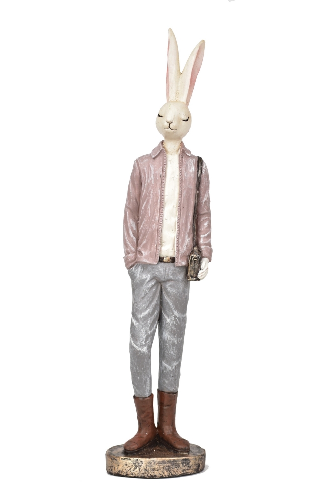 Králík s taškou 40x9x9 cm