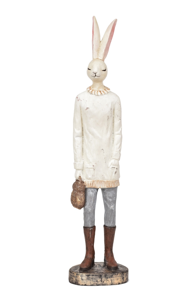 Králík s kabelkou 40x9x9 cm