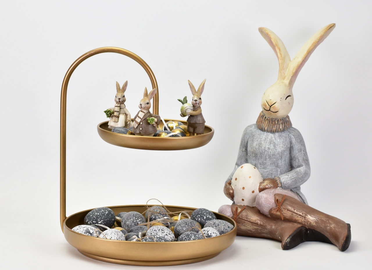 Plastová vajíčka na zavěšení, s/24, 4 cm