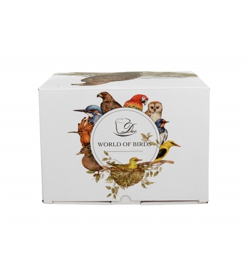 Porcelánový hrnek Žluva 400 ml v dárkové krabičce