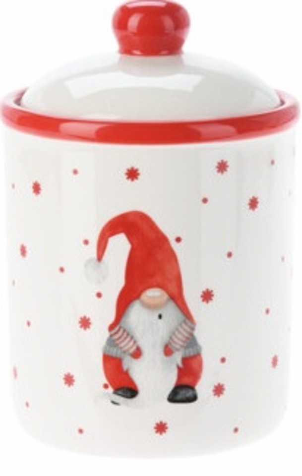 Keramická dóza se skřítkem A 600 ml