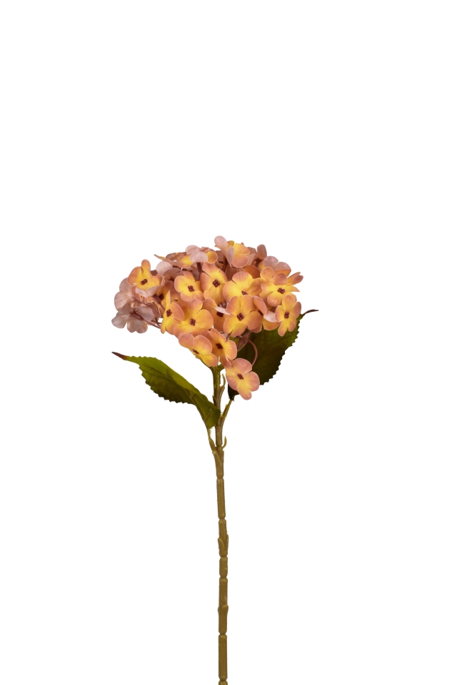 Umělá hortenzie žlutá 45 cm