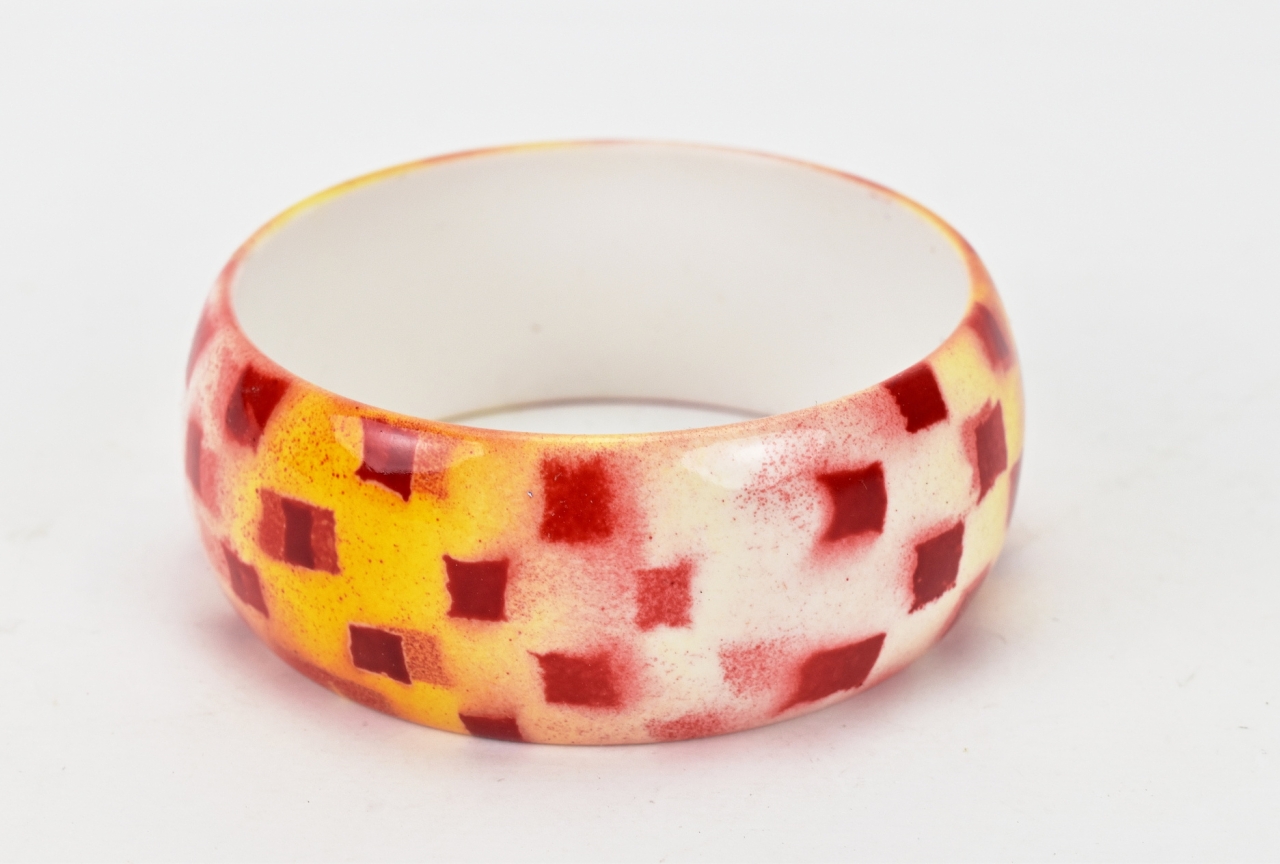 Plastový dámský náramek vícebarevný