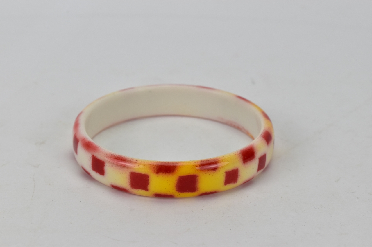 Dámský plastový náramek vícebarevný