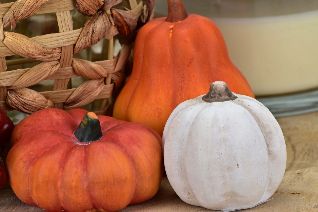 Keramická dýně oranžová 20x14 cm