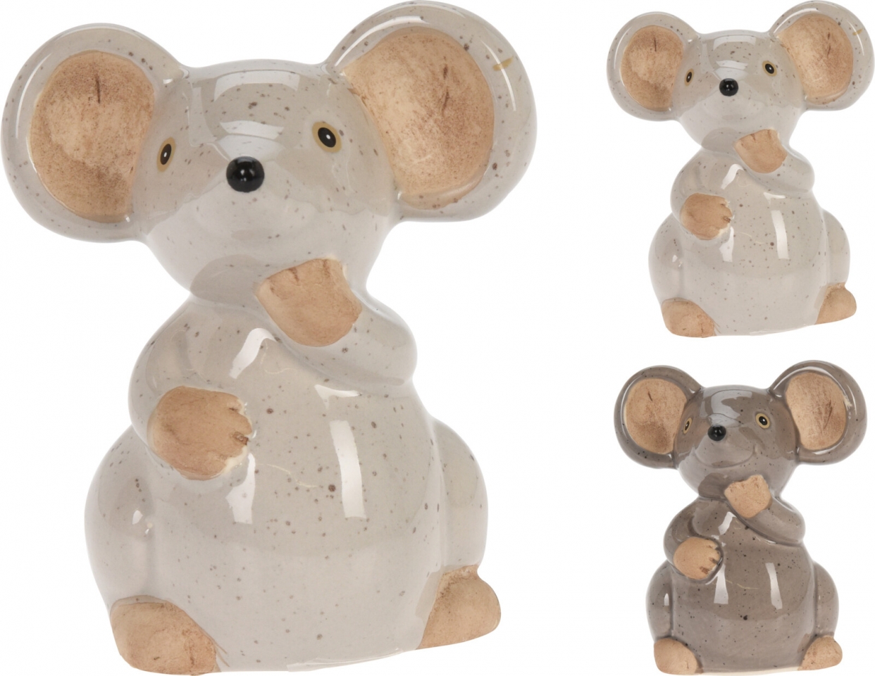 Porcelánová myš 10,8 cm mix druhů