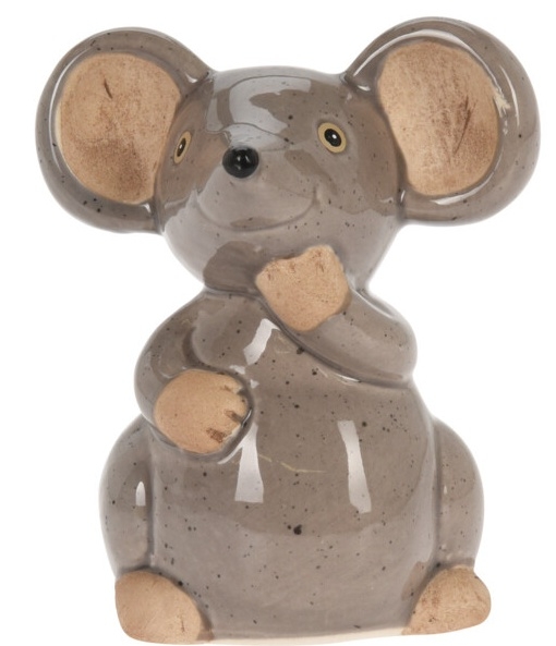Porcelánová myš 10,8 cm mix druhů