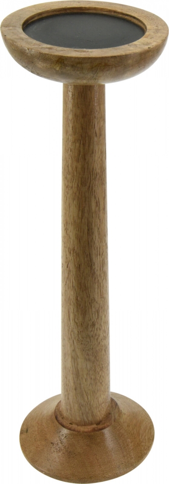 Dřevěný svícen Mango 36x11 cm