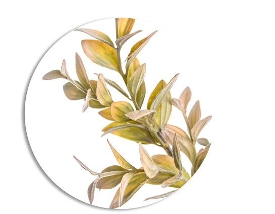 Umělá větvička 74 cm žlutá