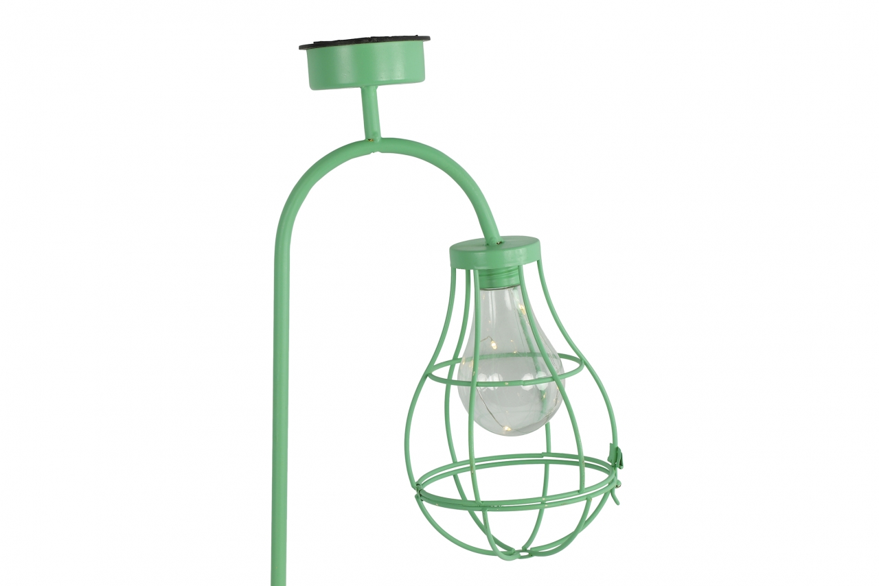 Solární LED lampa Lomax zelená 90 cm