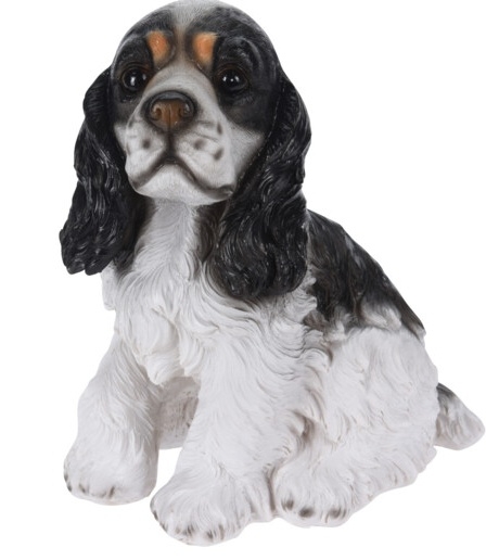 Dekorace pes kokršpaněl 27x17x18,5 cm