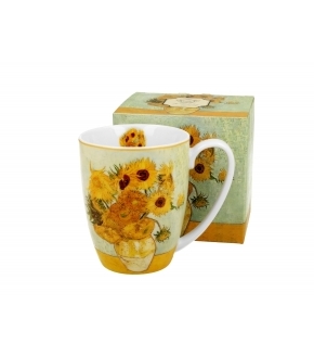 Porcelánový hrnek Sunflowers inspired by Van Gogh 380 ml