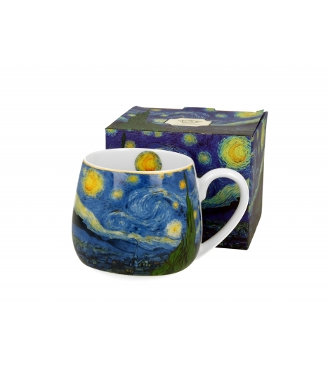 Porcelánový hrnek Starry Night inspired by Van Gogh 430 ml v dárkovém boxu