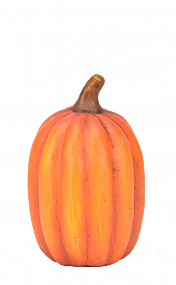 Keramická dýně oranžová 10x7,5 cm