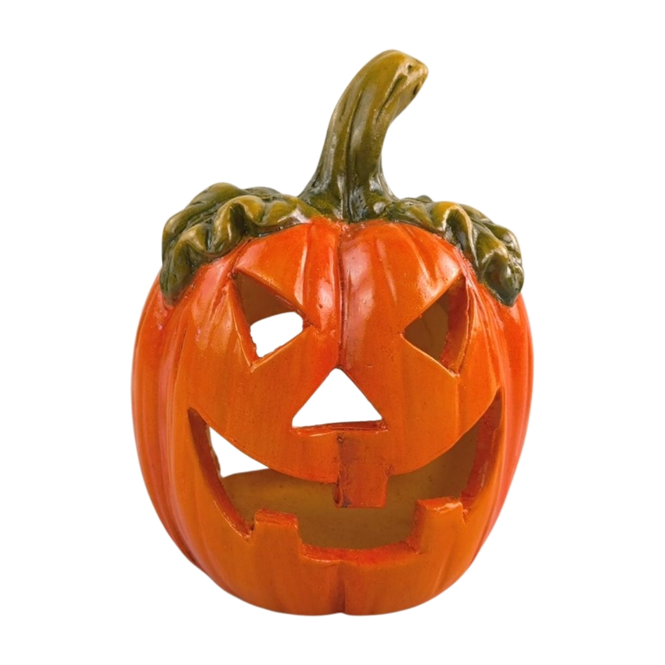 Keramická dýně na čajovou svíčku 15,1 cm