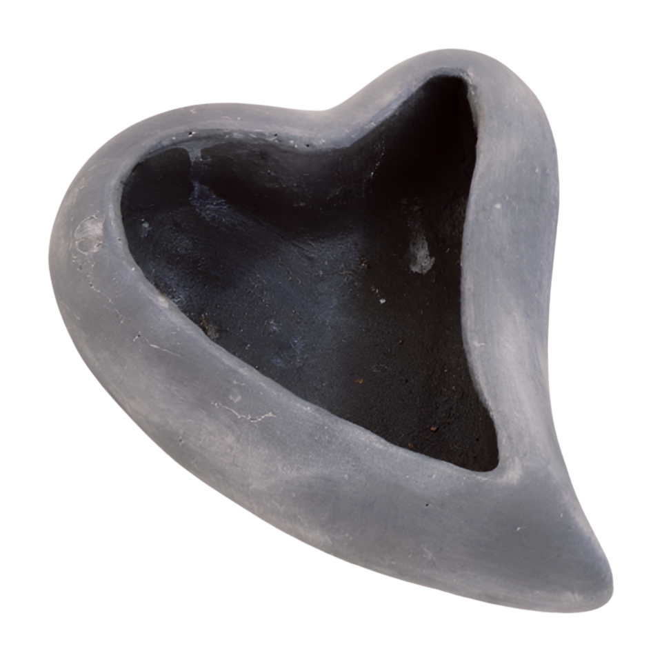 Květináč srdce 22 x 18 cm