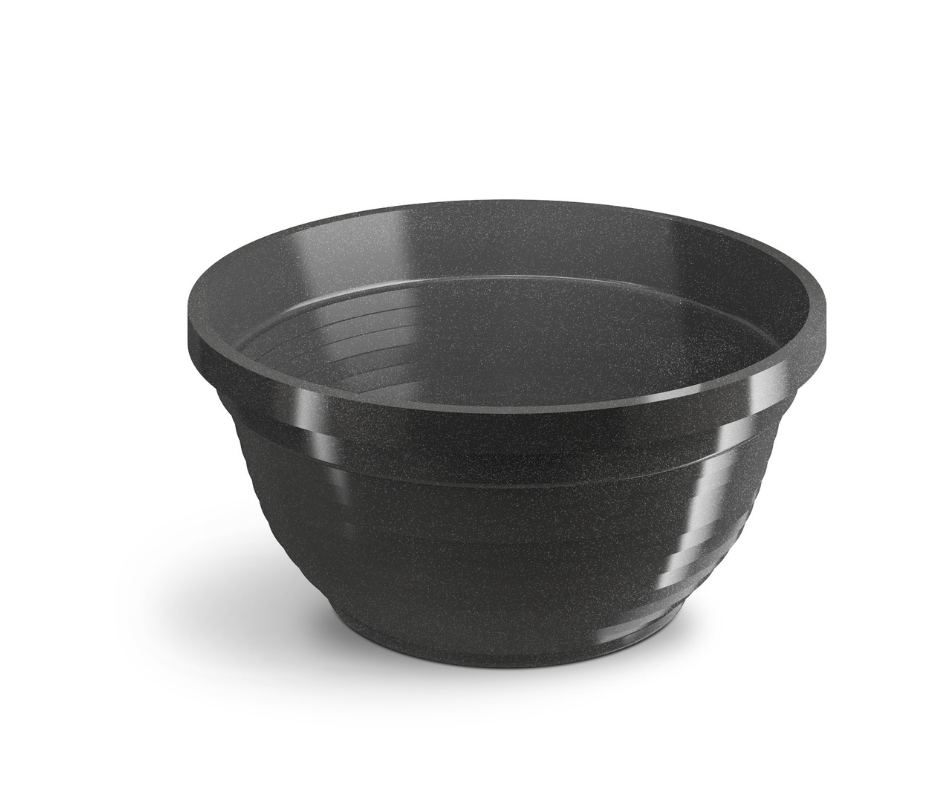 Plastová mísa Anita grafit, 350 mm