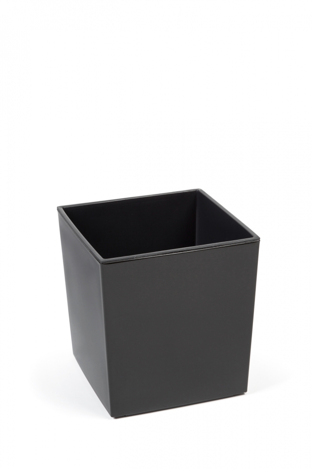 Plastový květináč Juka 250x250 mm, antracit