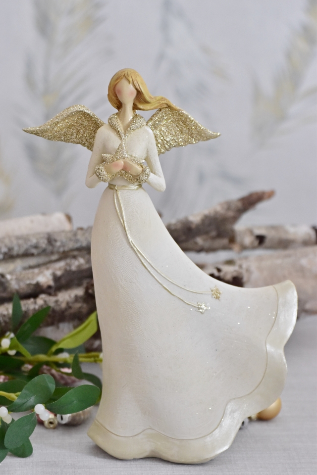 Dekorativní anděl Zephyr 31 cm