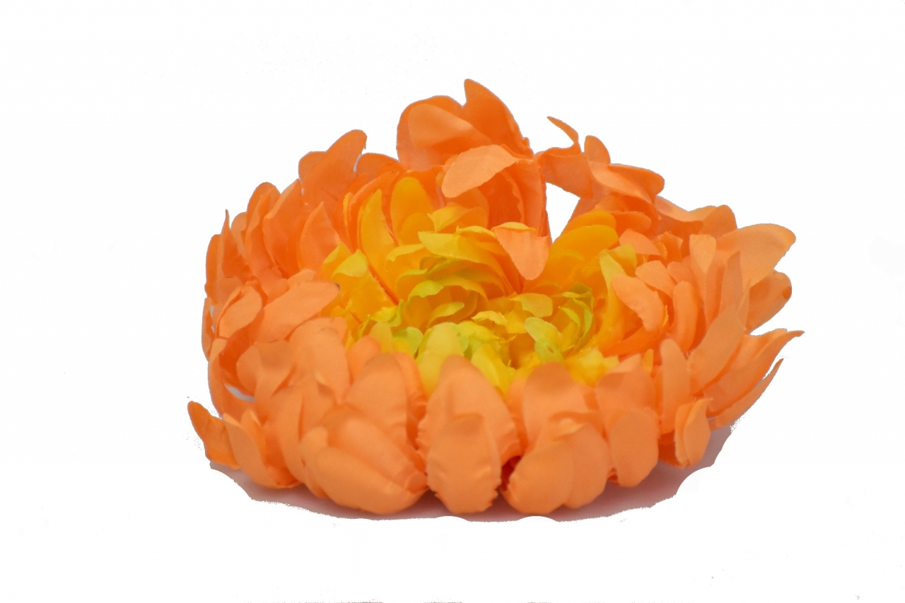 Vazbová chryzantéma 15 cm, oranžová