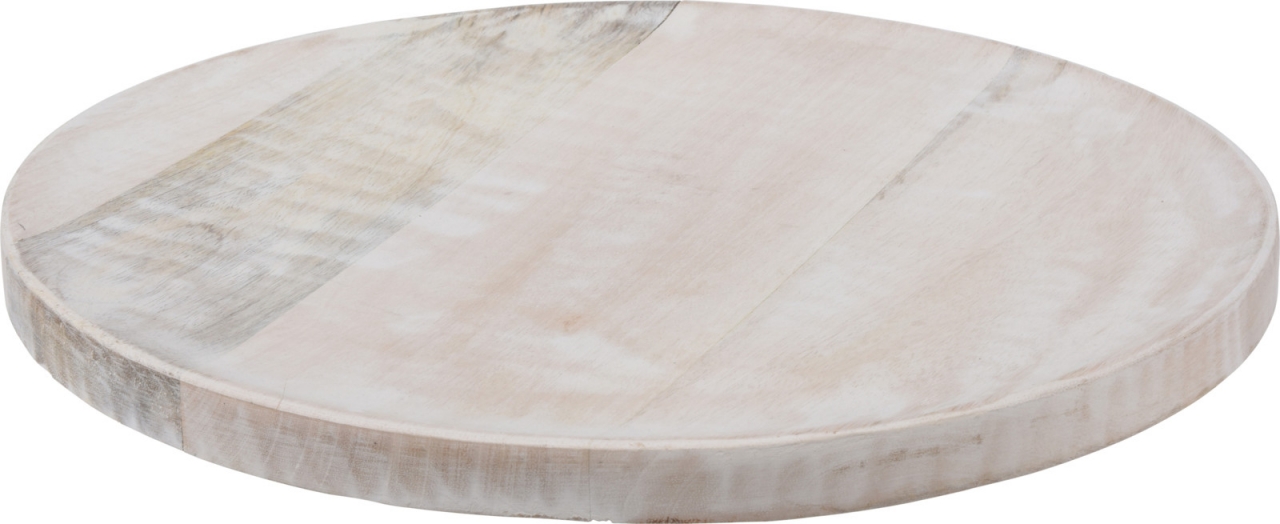 Servírovací tác Mango bílý 38x2,5 cm