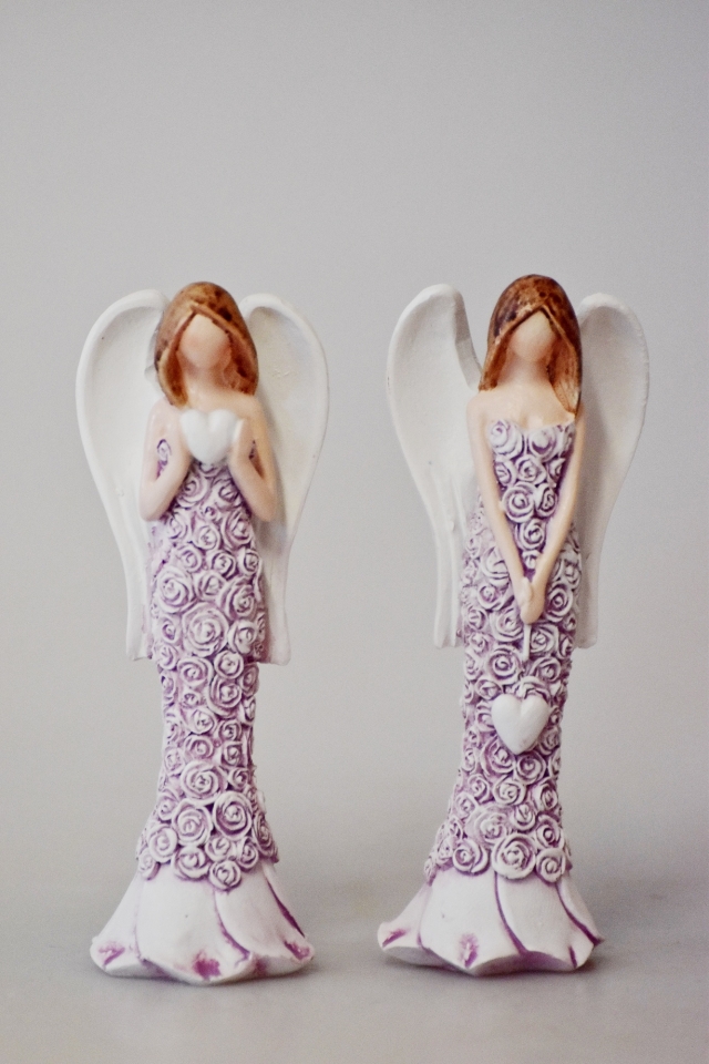 Anděl Lili Rosa lila 10 cm, mix druhů